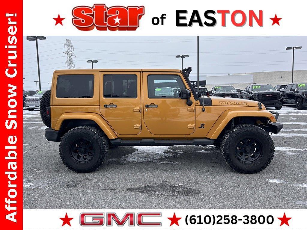 used 2014 Jeep Wrangler Unlimited car, priced at $17,478