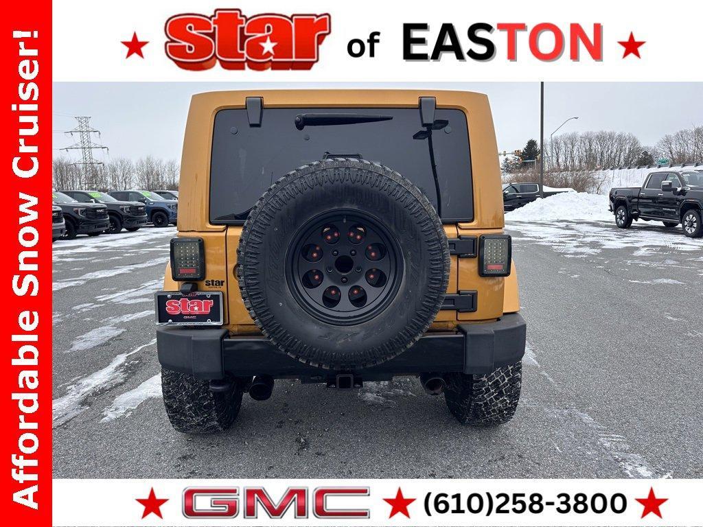 used 2014 Jeep Wrangler Unlimited car, priced at $17,478