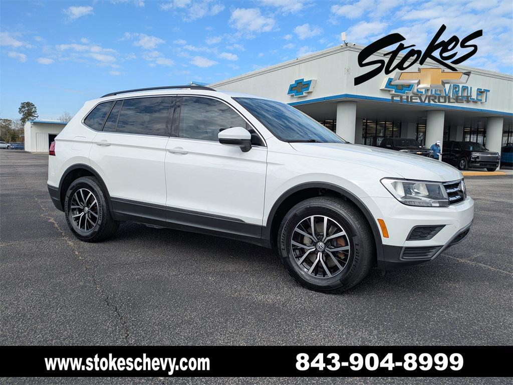 used 2021 Volkswagen Tiguan car, priced at $19,583