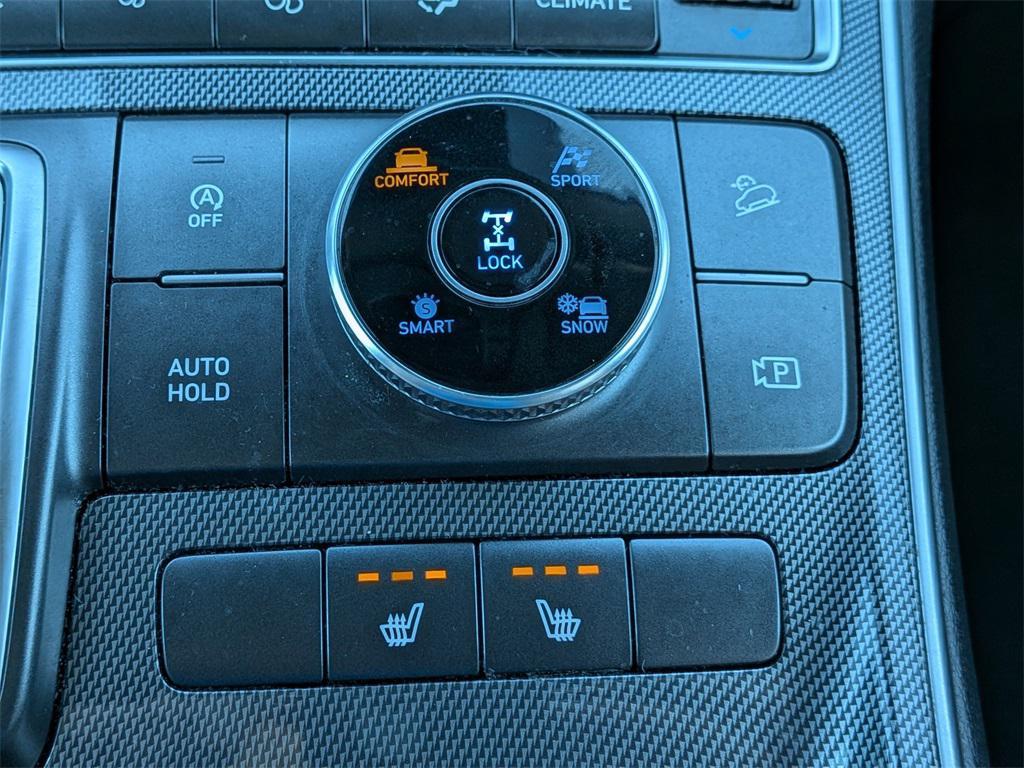 used 2023 Hyundai Santa Fe car, priced at $18,500