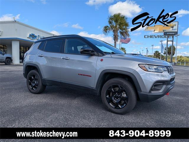 used 2023 Jeep Compass car, priced at $19,900