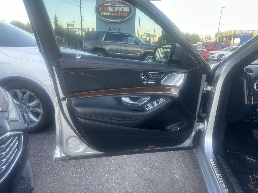 used 2015 Mercedes-Benz S-Class car, priced at $17,995