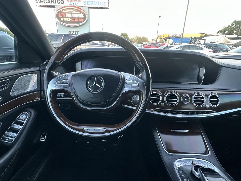 used 2015 Mercedes-Benz S-Class car, priced at $17,995