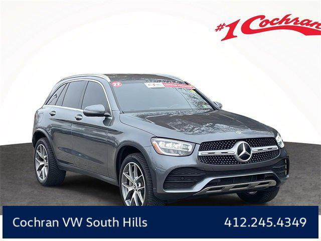 used 2022 Mercedes-Benz GLC 300 car, priced at $28,498