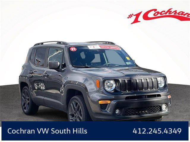 used 2021 Jeep Renegade car, priced at $16,998