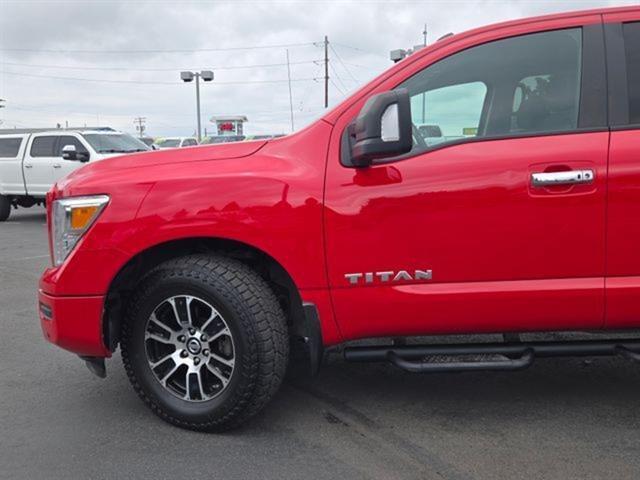 used 2021 Nissan Titan car, priced at $19,495