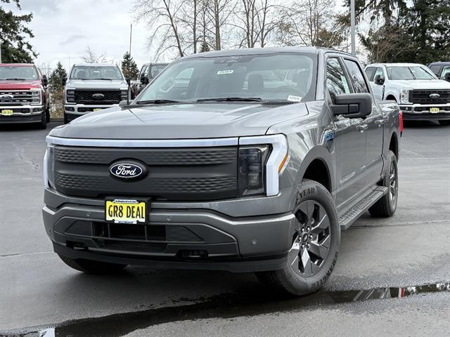 new 2025 Ford F-150 Lightning car, priced at $72,695