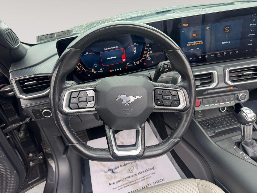 used 2024 Ford Mustang car, priced at $30,958