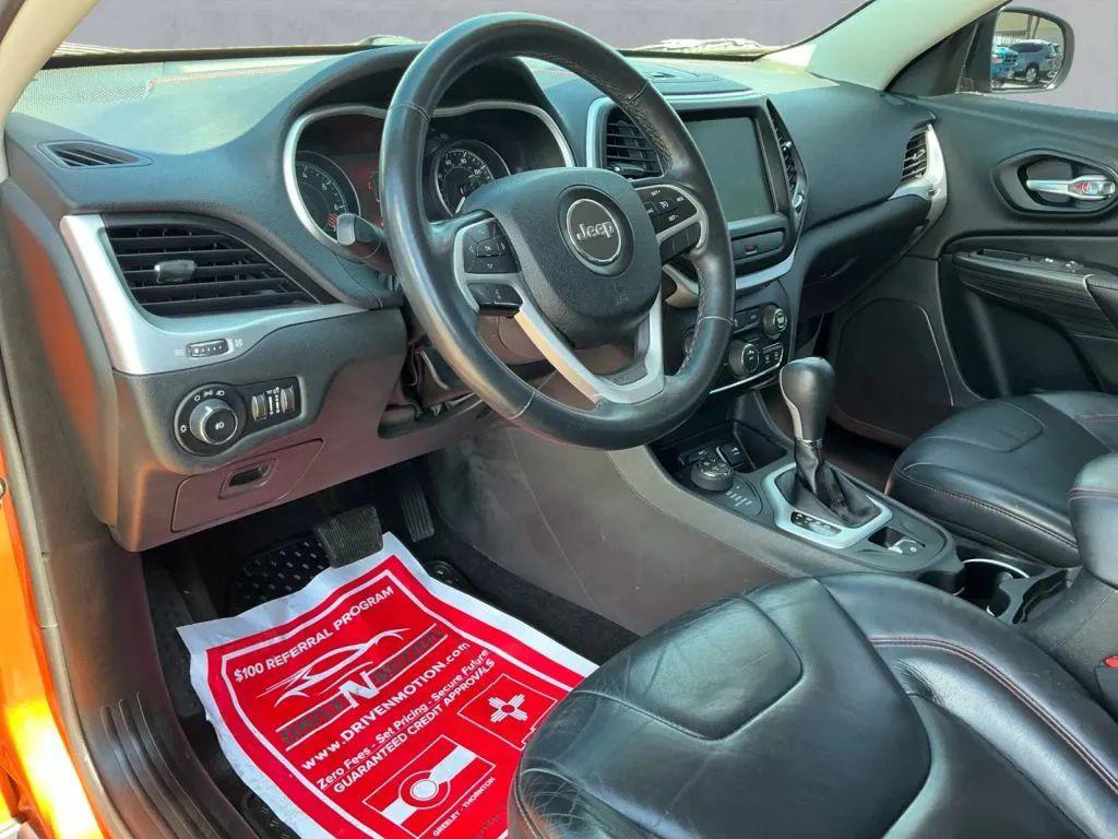 used 2014 Jeep Cherokee car, priced at $11,484