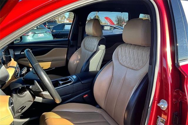 used 2021 Hyundai Santa Fe car, priced at $24,860