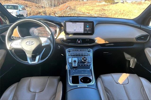 used 2021 Hyundai Santa Fe car, priced at $24,860