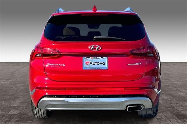 used 2021 Hyundai Santa Fe car, priced at $24,860