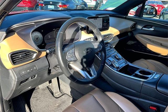 used 2021 Hyundai Santa Fe car, priced at $24,860