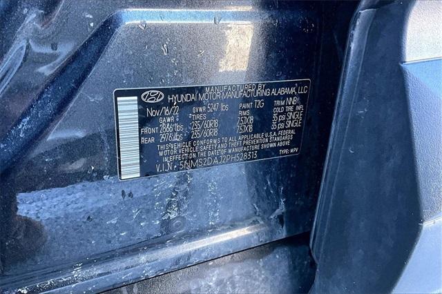 used 2023 Hyundai Santa Fe car, priced at $21,495