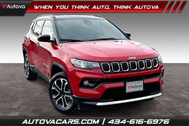 used 2024 Jeep Compass car, priced at $24,482