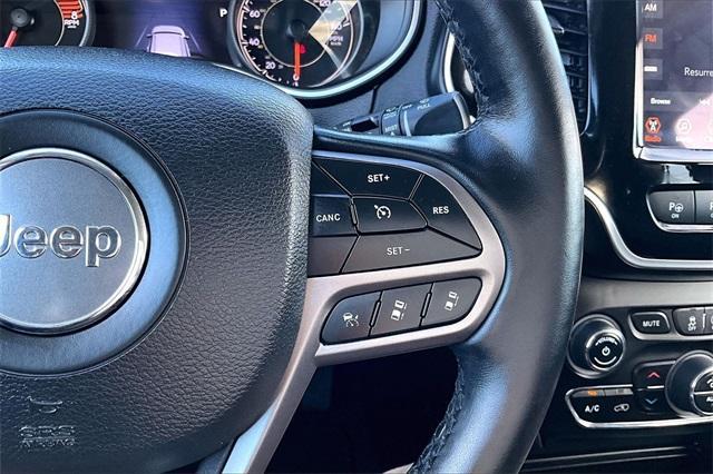 used 2021 Jeep Cherokee car, priced at $20,522