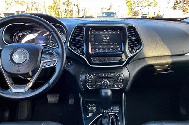 used 2021 Jeep Cherokee car, priced at $20,522