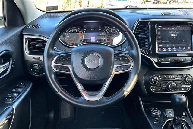 used 2021 Jeep Cherokee car, priced at $20,522