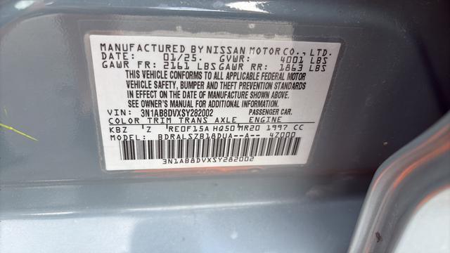 used 2025 Nissan Sentra car, priced at $23,991