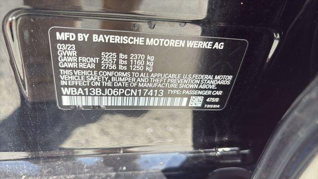 used 2023 BMW 530 car, priced at $35,986