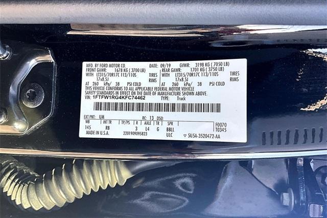 used 2019 Ford F-150 car, priced at $44,073