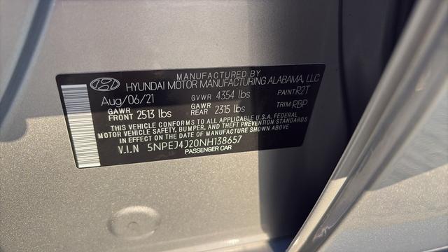 used 2022 Hyundai Sonata car, priced at $21,395