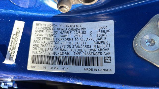 used 2020 Honda Civic car, priced at $20,598