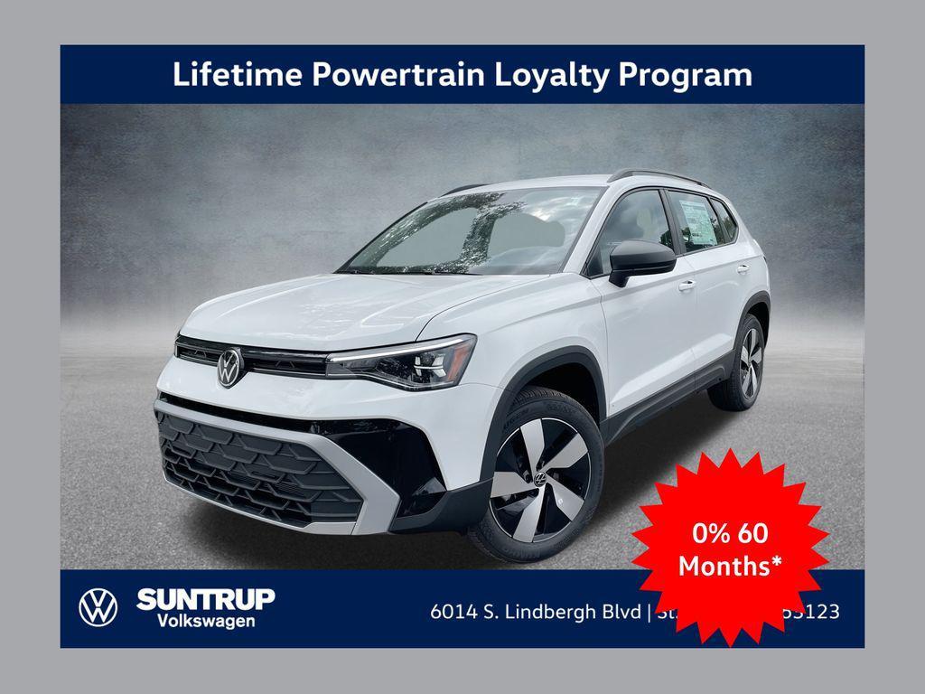 new 2025 Volkswagen Taos car, priced at $22,805