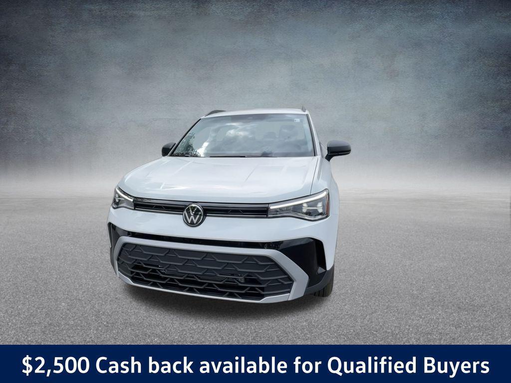 new 2025 Volkswagen Taos car, priced at $22,805