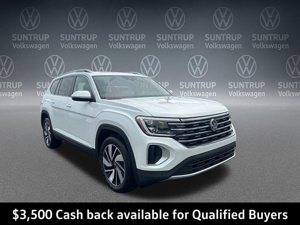 new 2026 Volkswagen Atlas car, priced at $48,463