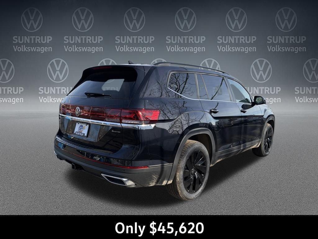 new 2026 Volkswagen Atlas car, priced at $45,620