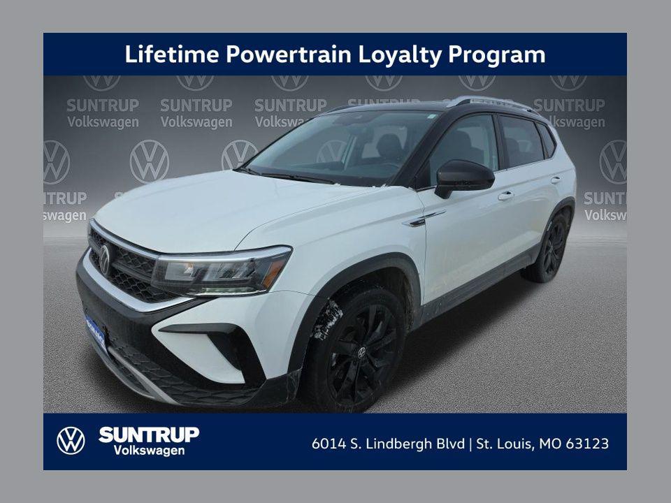 used 2023 Volkswagen Taos car, priced at $22,195