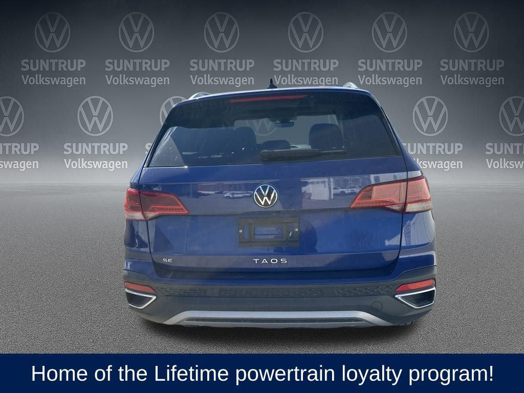 used 2024 Volkswagen Taos car, priced at $20,225