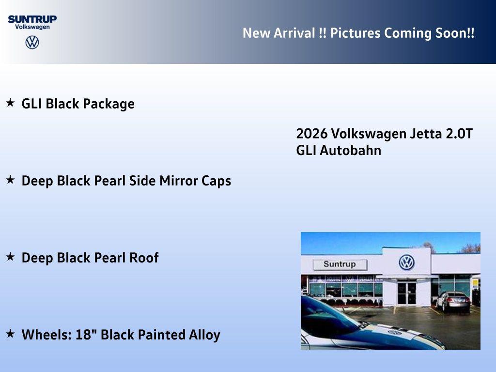 new 2026 Volkswagen Jetta GLI car, priced at $35,293