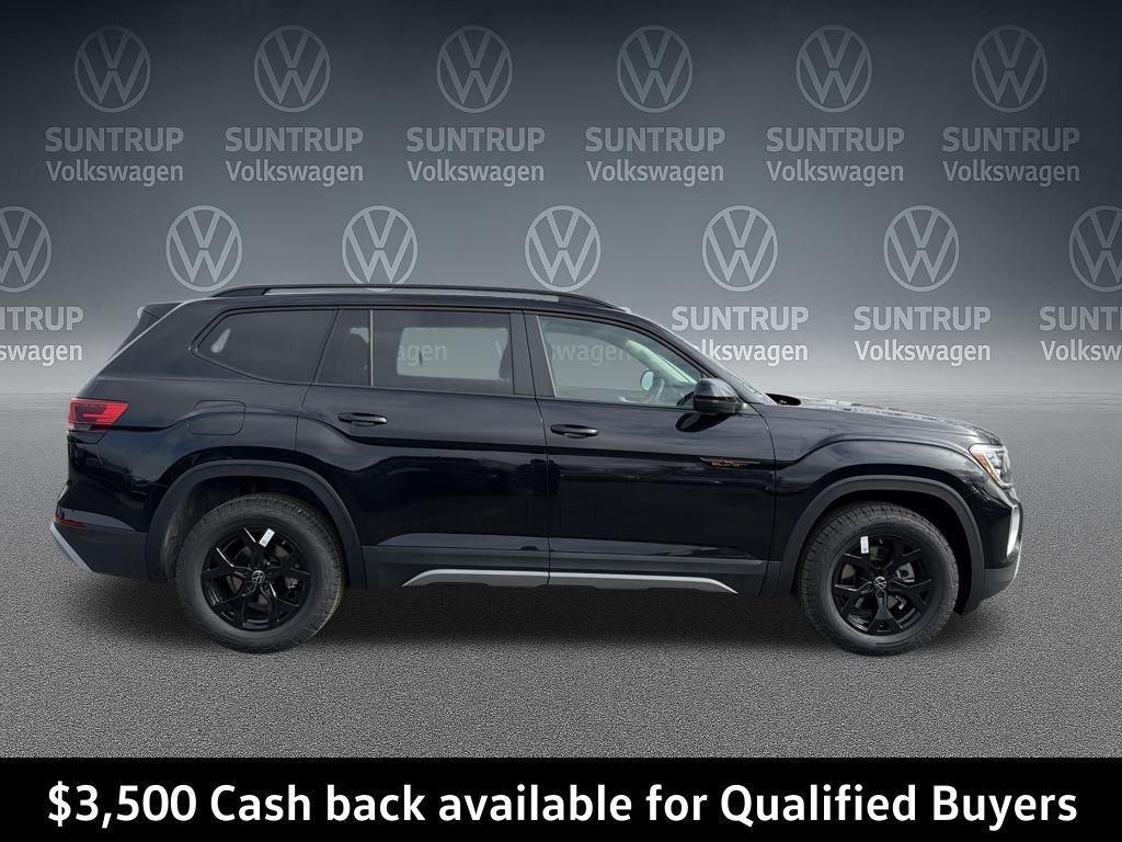 new 2026 Volkswagen Atlas car, priced at $44,420