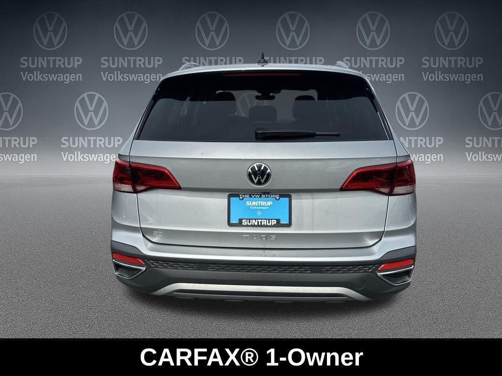used 2024 Volkswagen Taos car, priced at $19,495