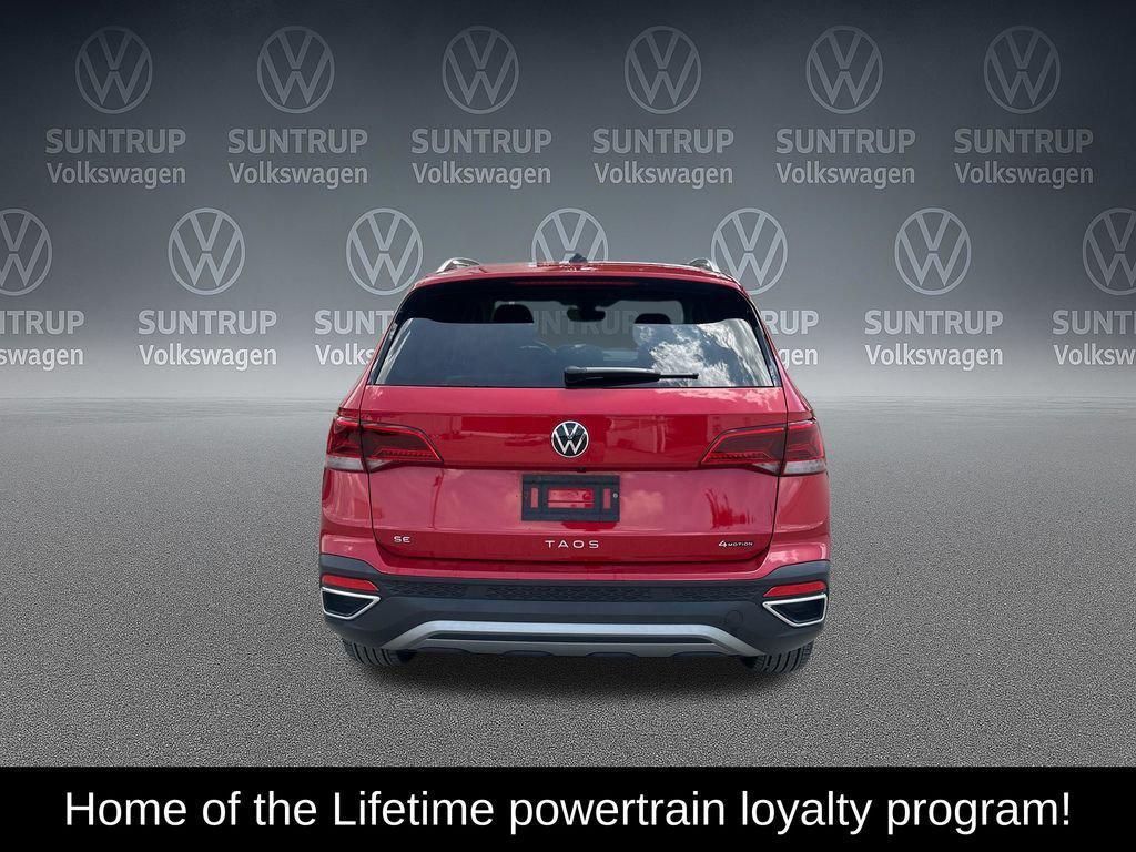 used 2023 Volkswagen Taos car, priced at $24,678