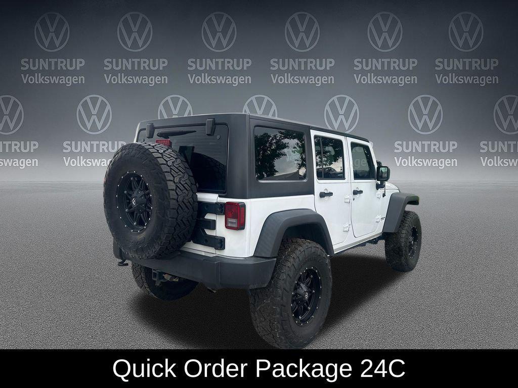 used 2016 Jeep Wrangler Unlimited car, priced at $20,518