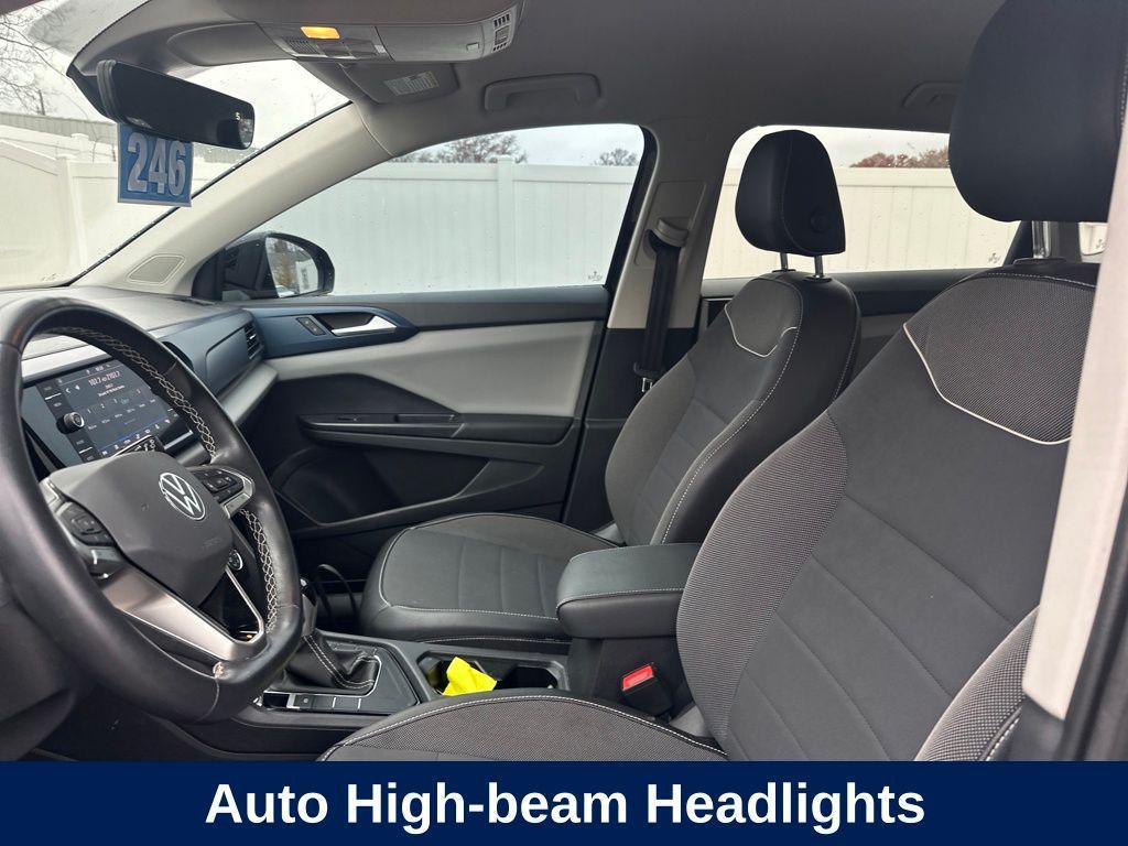 used 2023 Volkswagen Taos car, priced at $22,555