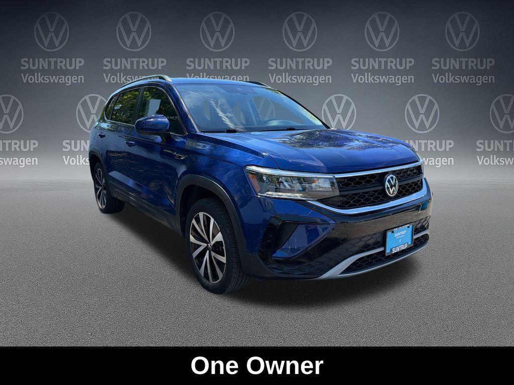 used 2023 Volkswagen Taos car, priced at $23,138