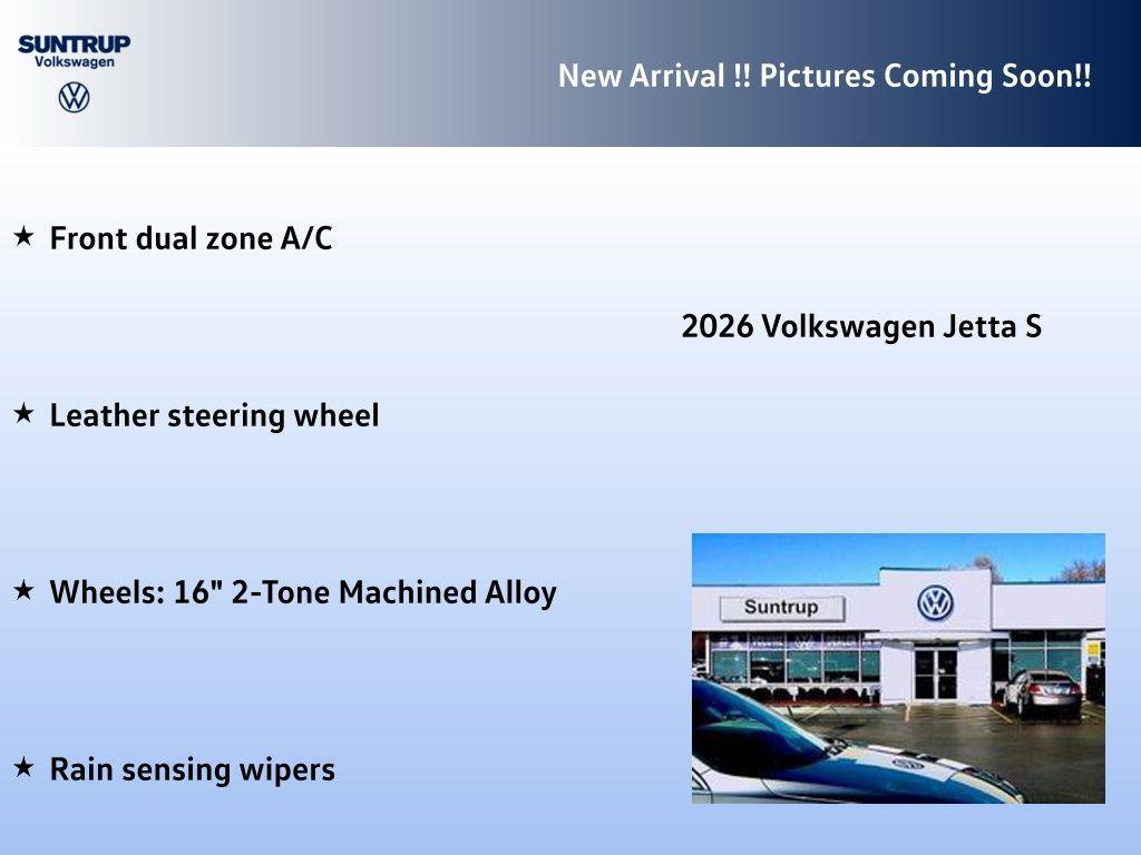 new 2026 Volkswagen Jetta car, priced at $24,221