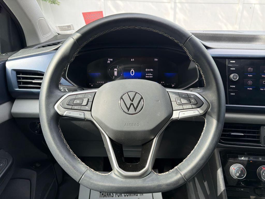 used 2023 Volkswagen Taos car, priced at $22,488