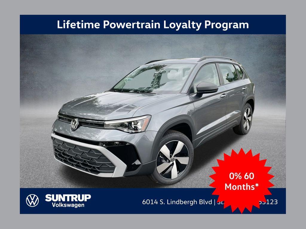 new 2025 Volkswagen Taos car, priced at $22,805