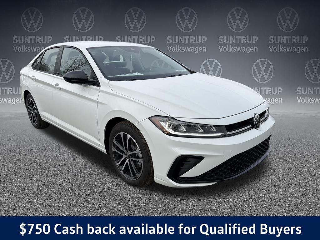 new 2026 Volkswagen Jetta car, priced at $25,814