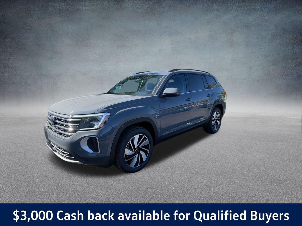 new 2026 Volkswagen Atlas car, priced at $44,756