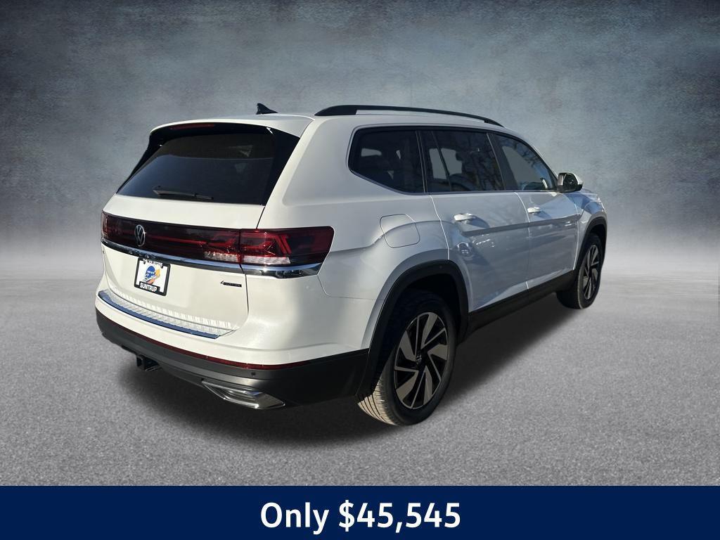 new 2026 Volkswagen Atlas car, priced at $45,545