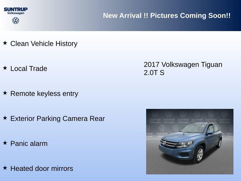 used 2017 Volkswagen Tiguan car, priced at $11,795