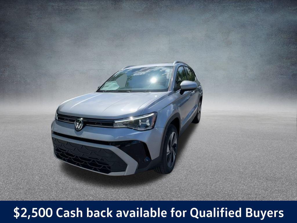 new 2025 Volkswagen Taos car, priced at $25,969