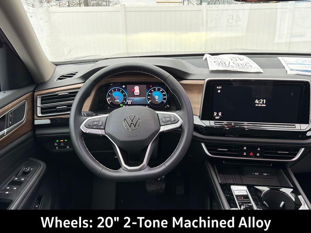 new 2026 Volkswagen Atlas car, priced at $42,610