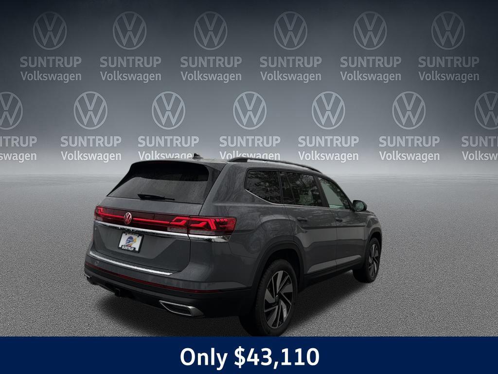 new 2026 Volkswagen Atlas car, priced at $43,110